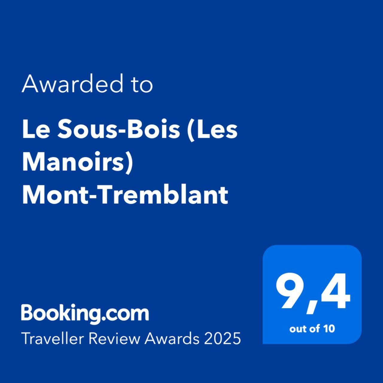 Le Sous-Bois Lägenhet Mont-Tremblant Exteriör bild